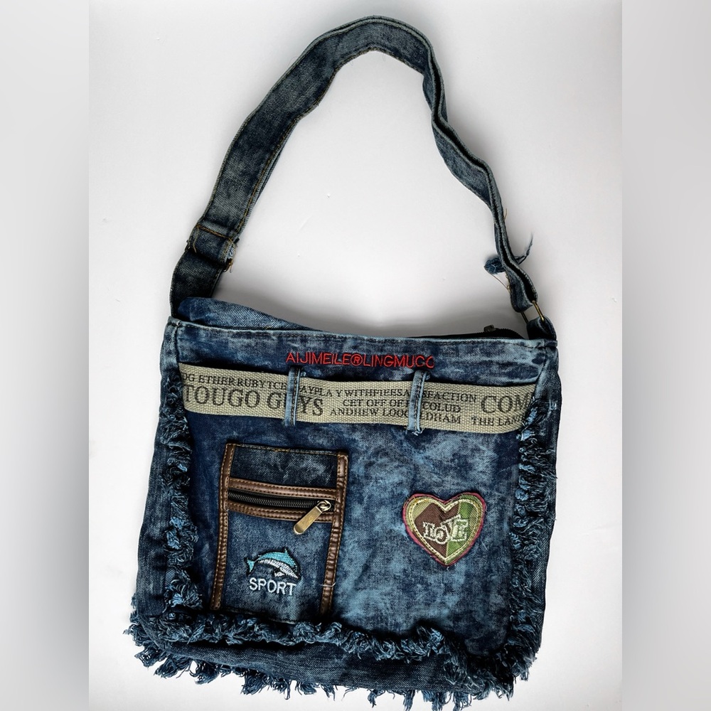 Blue Denim Bag/Satchel